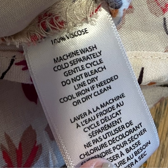 Beachlunchlounge floral blouse size S - Picture 5 of 9